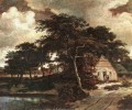 Landscape with a HutMeindert Hobbema